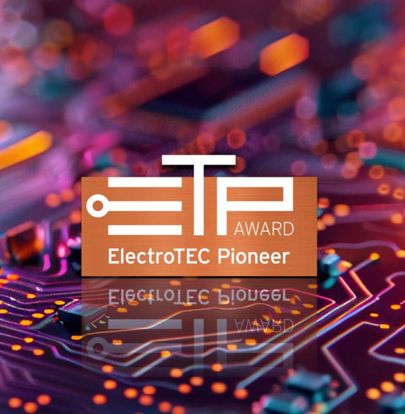 Online voting package plus for the ElectroTEC Pioneer Award