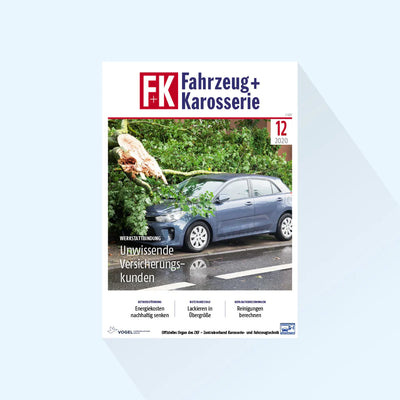 F+K Fahrzeug+Karosserie：版期 12/25，出版日期：2025 年 12 月 18 日（带特殊智能修复功能）