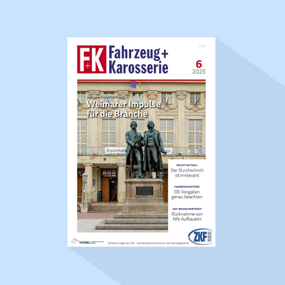 F+K Fahrzeug+Karosserie: Ausgabe 6/26, Erscheinungstag: 18.06.2026