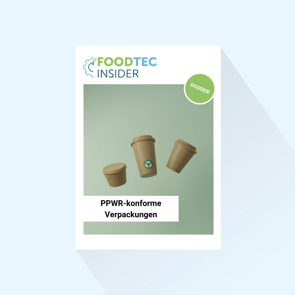 FoodTec Insider: Dossier "PPWR-compliant packaging", Publishing Date 21.04.2026