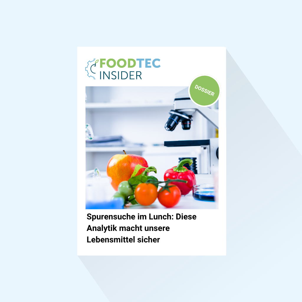 FoodTec Insider: Dossier „Spurensuche im Lunch: Diese Analytik macht unsere Lebensmittel sicher“, Erscheinungstag 14.05.2026