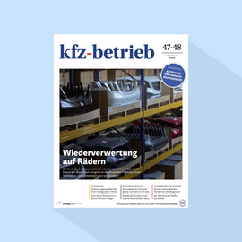 kfz-betrieb:版期 47-48/26, 出版日期: 27.11.2026 (11 月: 二手车管理 / 二次价值维修)