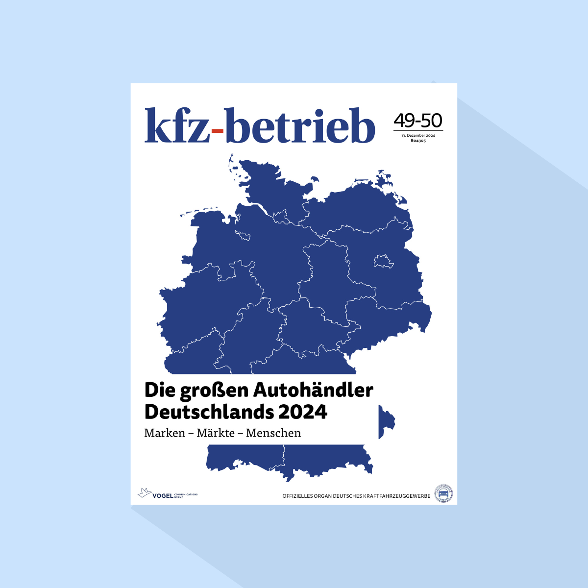 kfz-betrieb: Ausgabe 49-50/26, Erscheinungstag: 11.12.2026