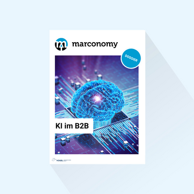 marconomy: Dossier „KI im B2B“, Erscheinungstag 10.09.2024