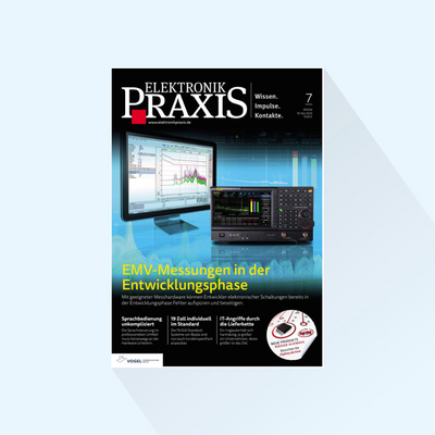 ELEKTRONIKPRAXIS: Ausgabe 7/24, Erscheinungstag 10.05.2024 (PCIM, SMTconnect und Sensor+Test)