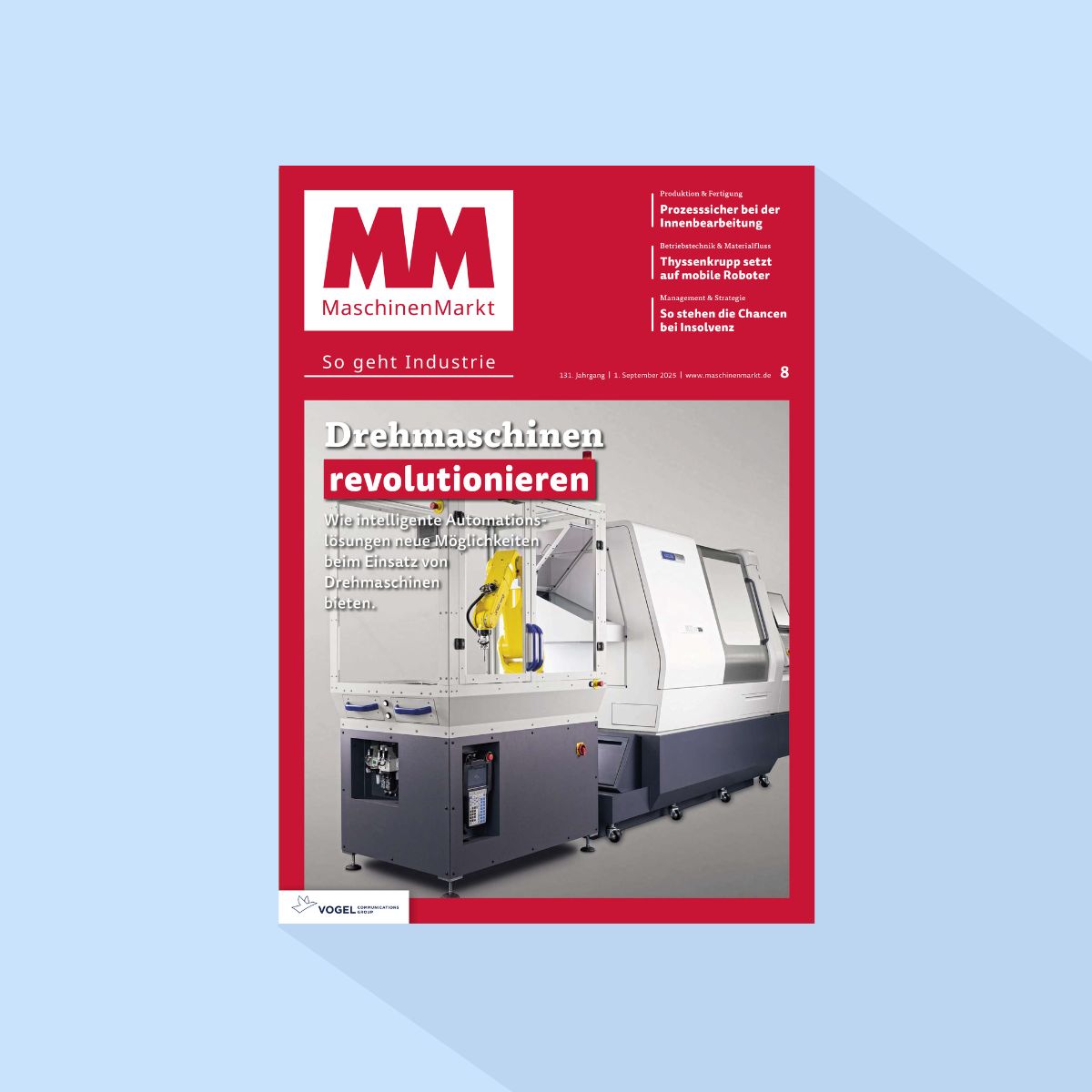 MM MaschinenMarkt: Ausgabe 8/26, Erscheinungstag: 31.08.2026