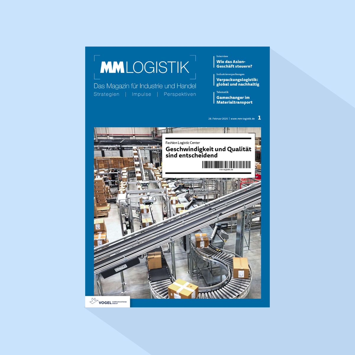 MM LOGISTIK: Ausgabe 1/26, Erscheinungstag: 09.03.2026