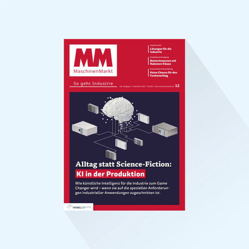 MM MaschinenMarkt: Issue 12/25, Sustainable machining, Publishing Date 08.12.2025