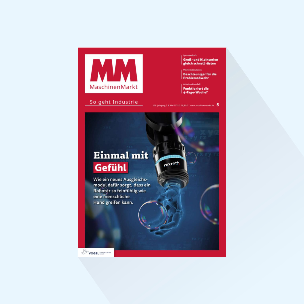 MM MaschinenMarkt: Ausgabe 5/24, Erscheinungstag 13.05.2024 (Grinding Hub)
