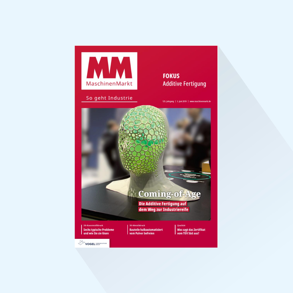 MM MaschinenMarkt: Special Edition Additive Manufacturing, Publishing Date 04.11.2024
