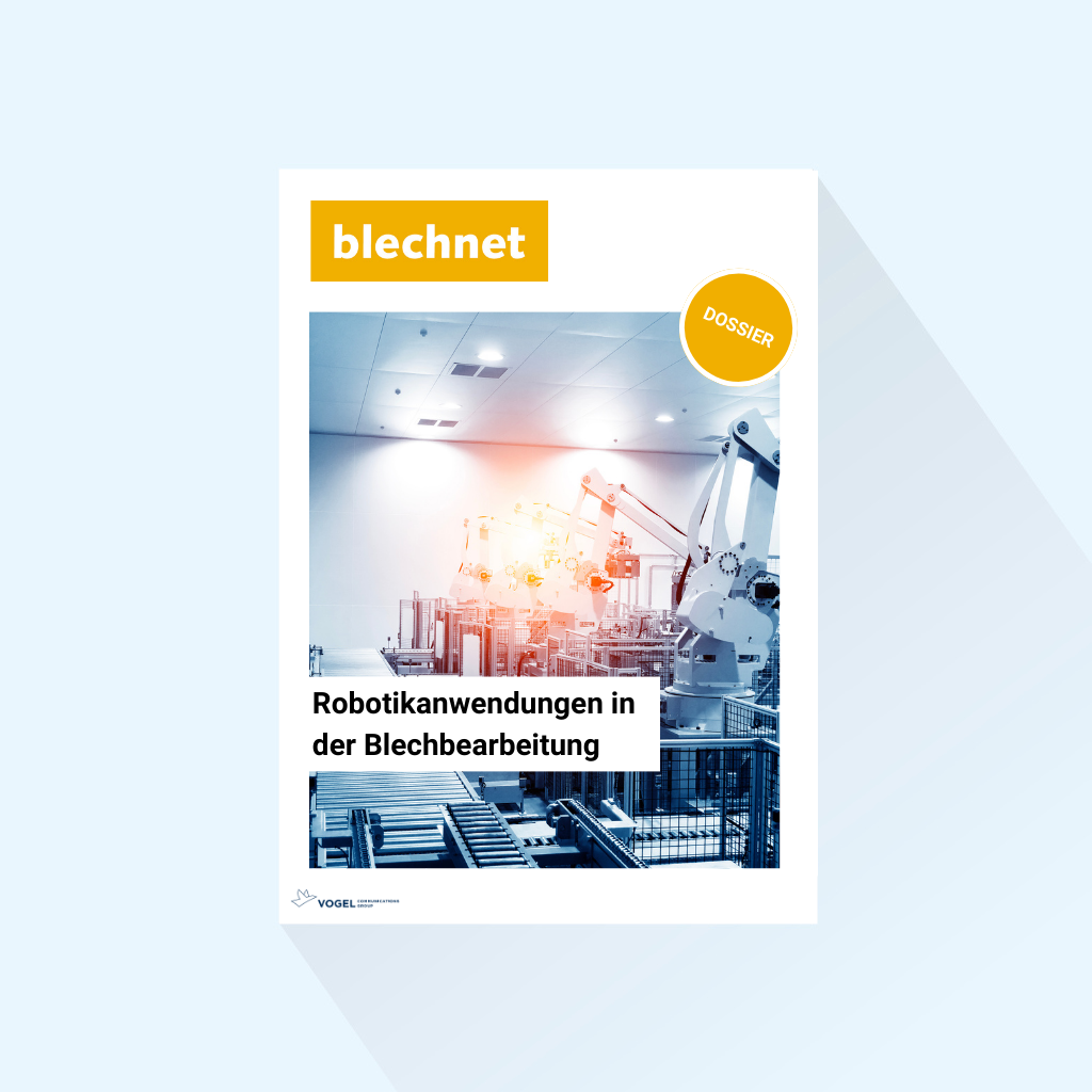 blechnet:集锦 "机器人技术在金属板加工中的应用"，出版日期 12.02.2024