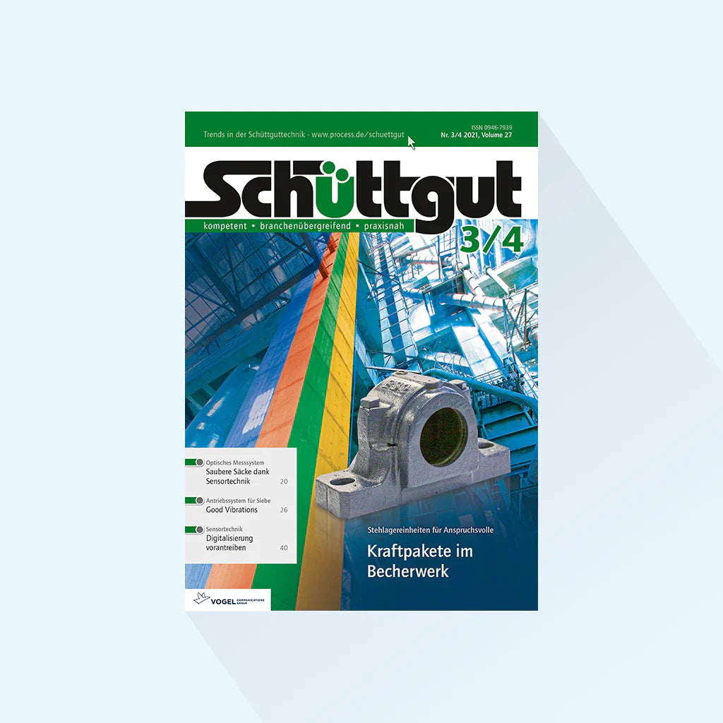 Schüttgut: Issue 4/25, Publishing Date 20.11.2025 (SPS, Valve World Expo)