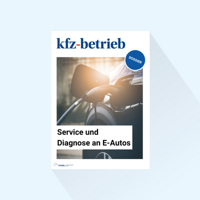 kfz-betrieb 集锦 "电动汽车的服务和诊断"，出版日期：2024 年 3 月 25 日