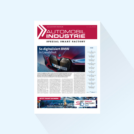 Automobil Industrie: Special edition Smart Factory in newspaper format, Publishing Date 08.05.2025 (Smart Factory Day)