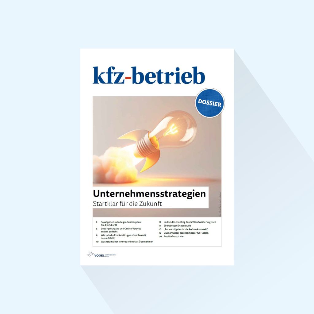 kfz-betrieb: Dossier „Unternehmensstrategien“, Erscheinungstag 04.08.2025