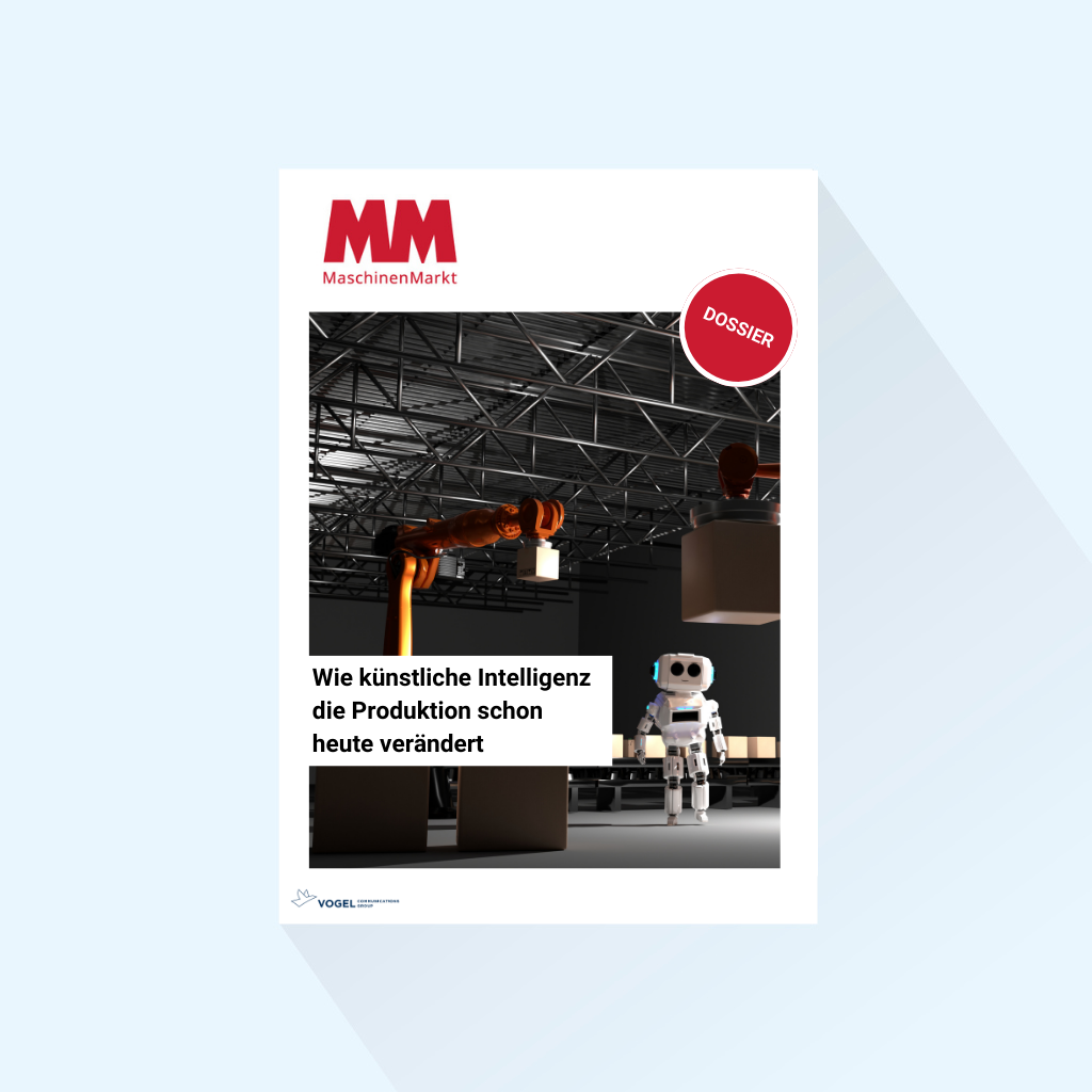 MM MaschinenMarkt: Dossier "How artificial intelligence is already changing production today", Publishing Date 21.04.2025