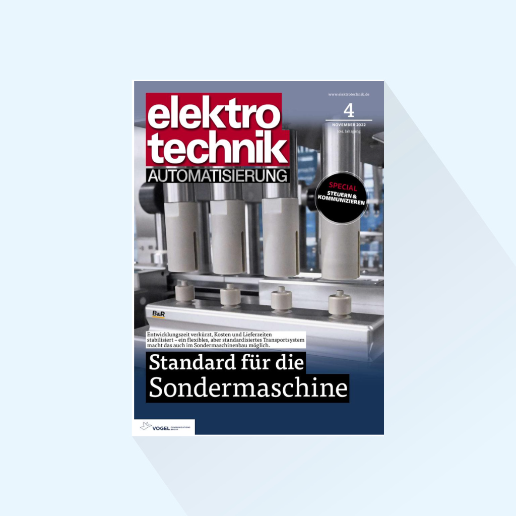 elektrotechnik AUTOMATISIERUNG: Ausgabe 4/24, Erscheinungstag 13.09.2024 (Fachpack, Vision, Motek, Fakuma)