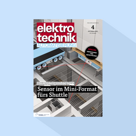 elektrotechnik AUTOMATISIERUNG: Ausgabe 4/26, Erscheinungstag: 01.09.2026
