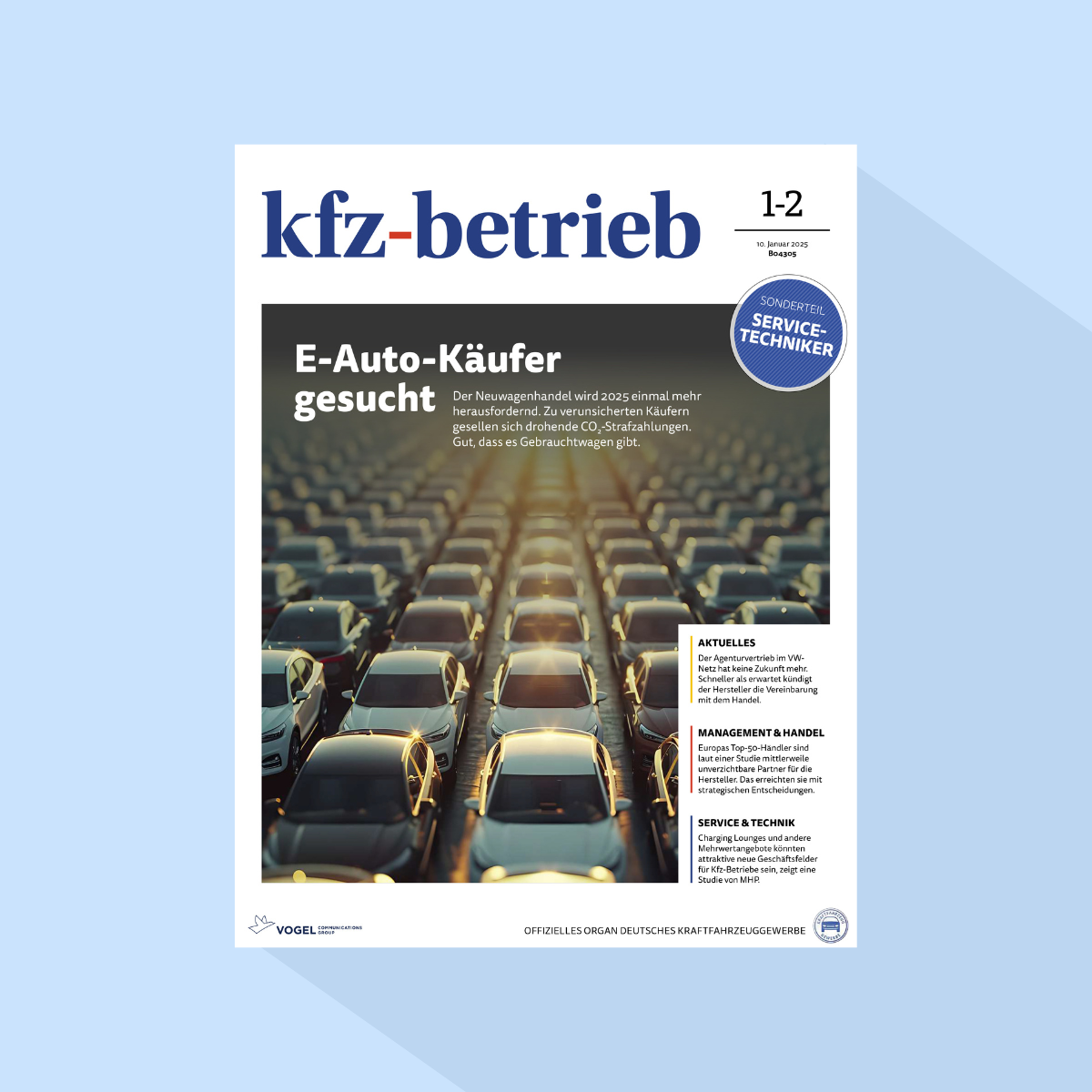kfz-betrieb: Ausgabe 1-2/26, Erscheinungstag: 09.01.2026