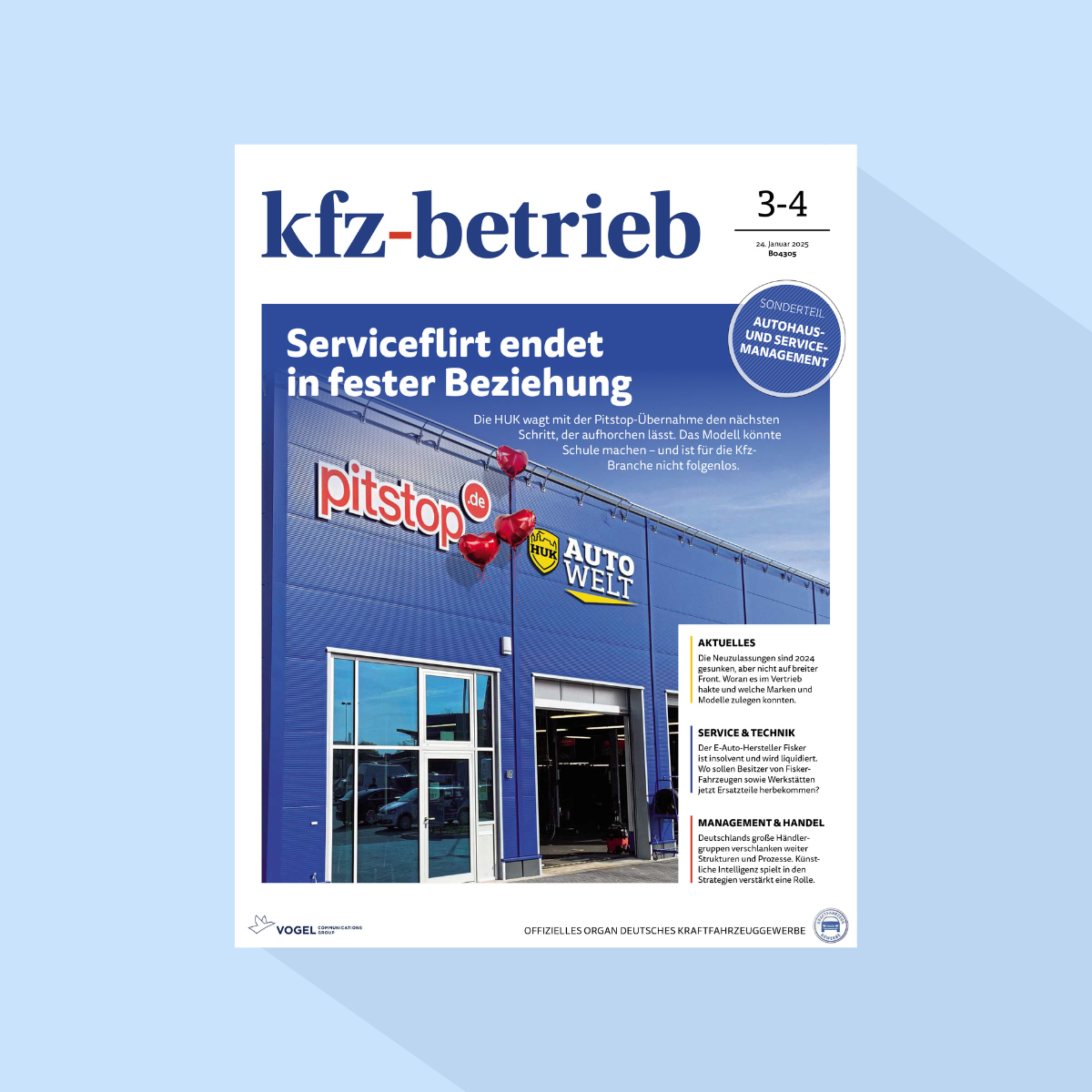 kfz-betrieb: Ausgabe 3-4/26, Erscheinungstag: 23.01.2026
