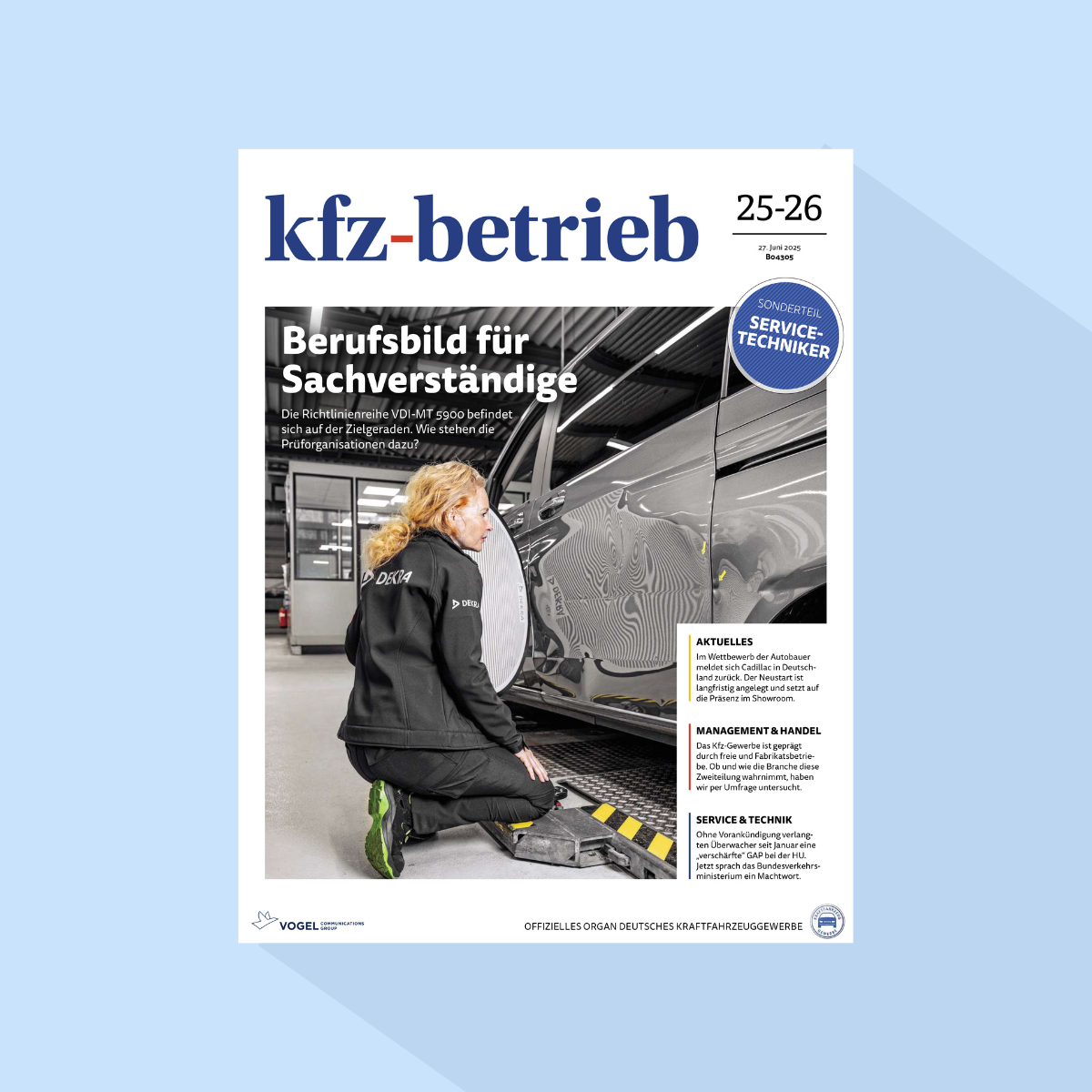 kfz-betrieb: Ausgabe 25-26/26, Erscheinungstag: 26.06.2026