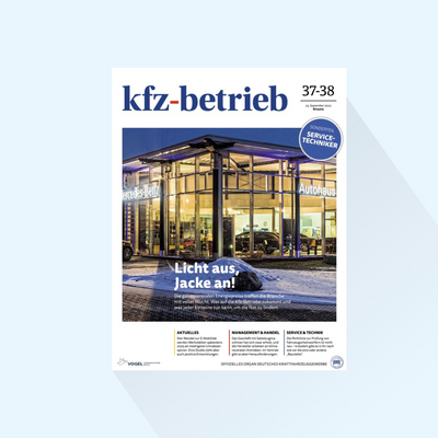 kfz-betrieb: Issue 37/38, Publishing Date: 20.09.2024 (Commercial vehicle business 