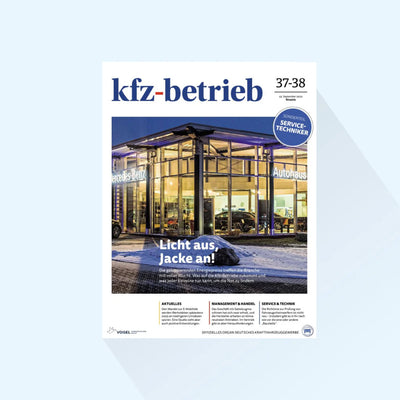 kfz-betrieb: Issue 37/38-25, Publishing Date: 19.09.2025 (Commercial vehicle business/service on commercial vehicles)