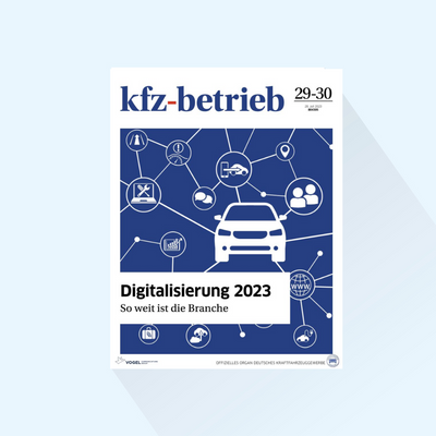 kfz-betrieb出版物：《数字化 2024》特刊 (版期 29/30)，出版日期：2024 年 7 月 26 日
