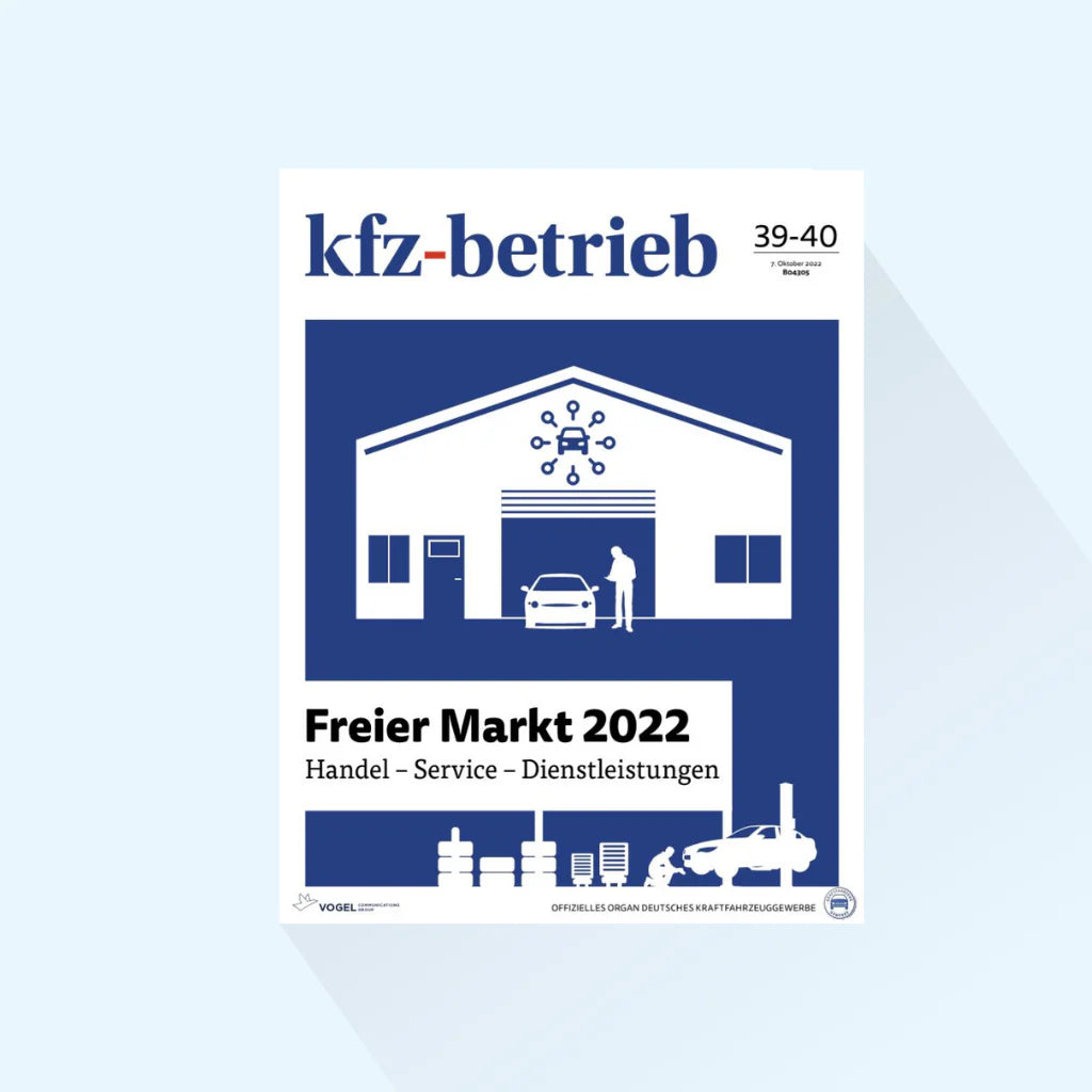 kfz-betrieb: Special edition Free Market 2025 (Issue 39/40), Publishing Date: 02.10.2025