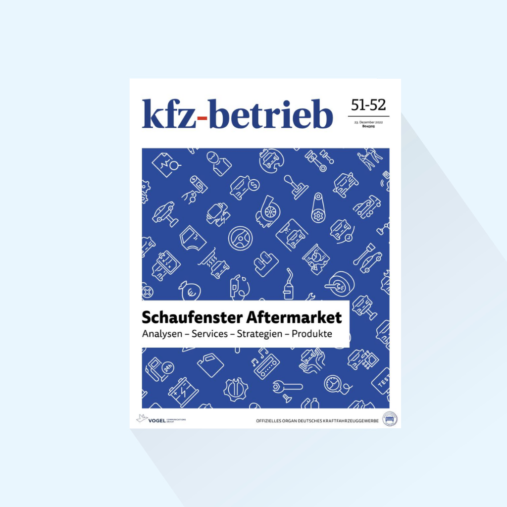 kfz-betrieb: Sonderausgabe Schaufenster Aftermarket (Ausgabe 51/52-2024), Erscheinungstag: 20.12.2024