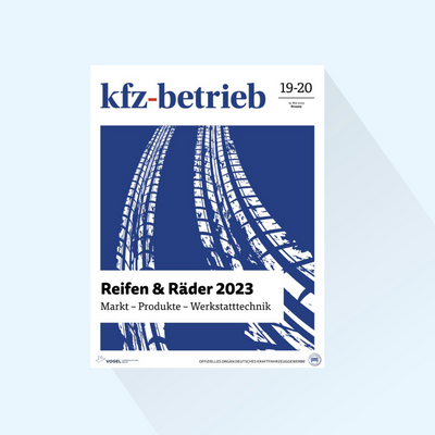 kfz-betrieb: Special edition Tires & Wheels 2024 (Issue 19/20), Publishing Date: 17.05.2024