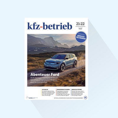 kfz-betrieb 版期 21/22-24，出版日期：2024 年 5 月 31 日（金融服务/润滑油），附广告文案测试