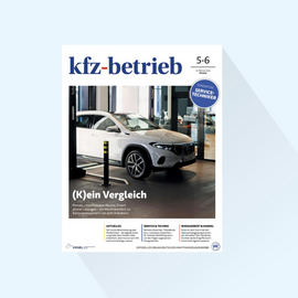 kfz-betrieb: Issue 5/6-24, Publishing Date: 02/09/2024 (used car management/expert).