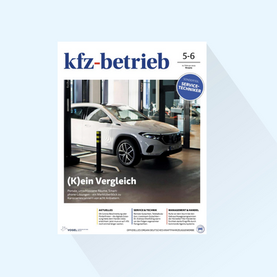 kfz-betrieb: Issue 5/6-24, Publishing Date: 09.02.2024 (Used cars/tires, wheels and brakes)