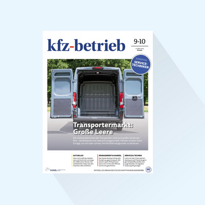 kfz-betrieb: Issue 9/10-24, Publishing Date: 08.03.2024 (Commercial vehicle trade/experts)