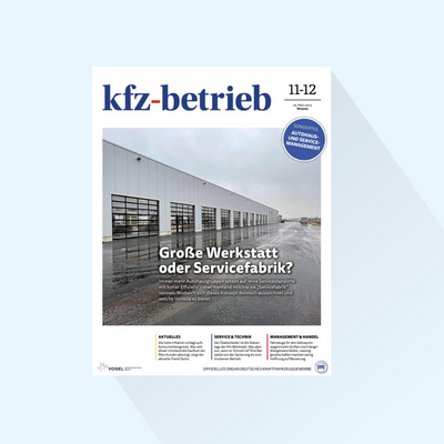 kfz-betrieb: Issue 11/12-24, Publishing Date: 22.03.2024 (Fleet and vehicle fleet management/building and furnishing)
