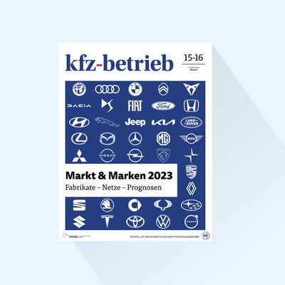 kfz-betrieb: Special edition Market & Brands 2024 (Issue 15/16), Publishing Date: 19.04.2024