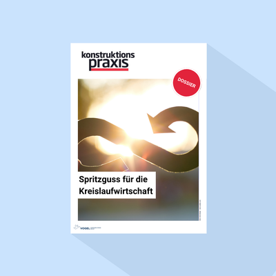 konstruktionspraxis: Dossier „Spritzguss für die Kreislaufwirtschaft“, Erscheinungstag 15.10.2026