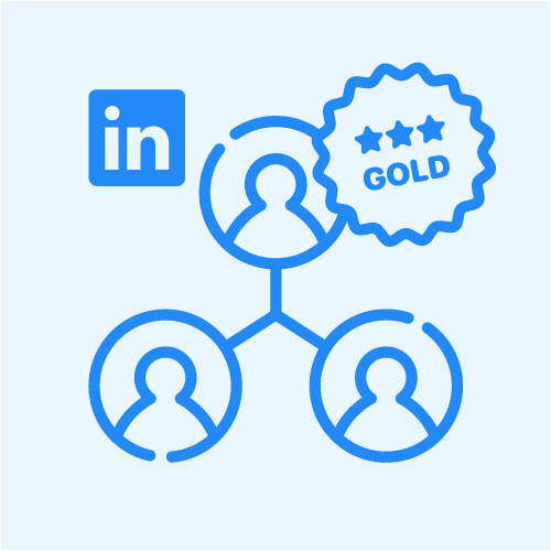 Audience Sharing Package Gold LinkedIn