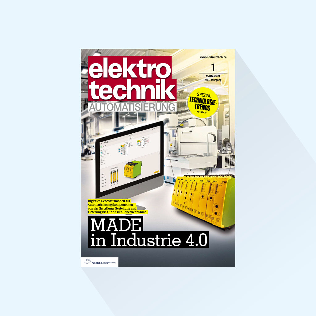 elektrotechnik AUTOMATISIERUNG: Issue 5/23, Publishing Date 07.11.2023 (Productronica, SPS)